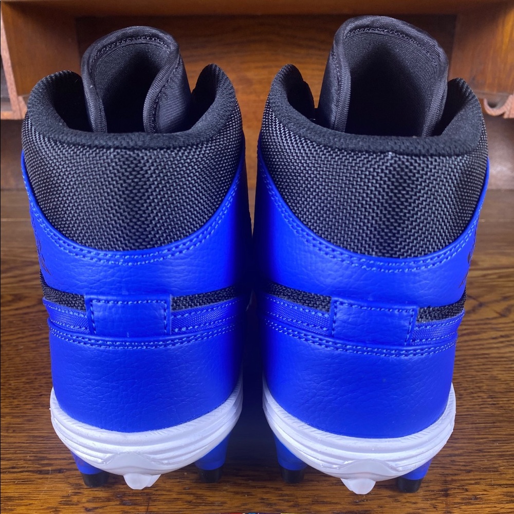 🏈Air Jordan Retro 1 Mid "Royal" Football Cleat - Picture 5 of 5